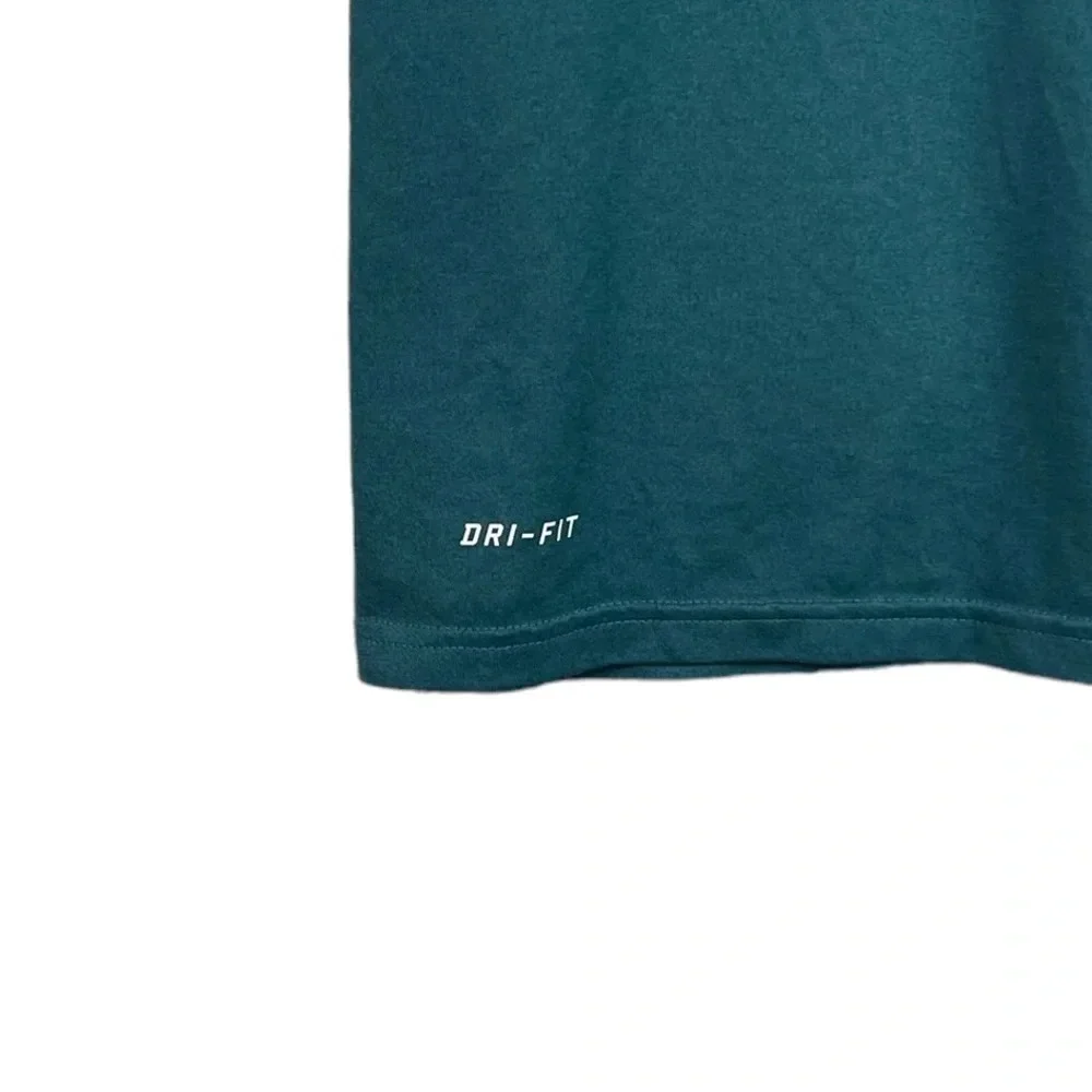 TS531 Mens Nike Dri Fit SWOOSH Brand Spell Out Performance Gym Shirt S